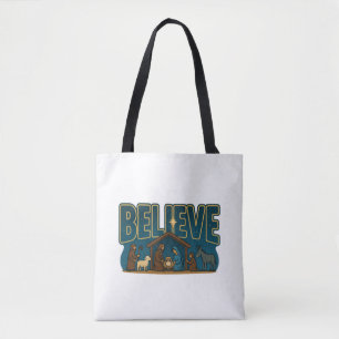 Tote Bag Croyez à la Nativité
