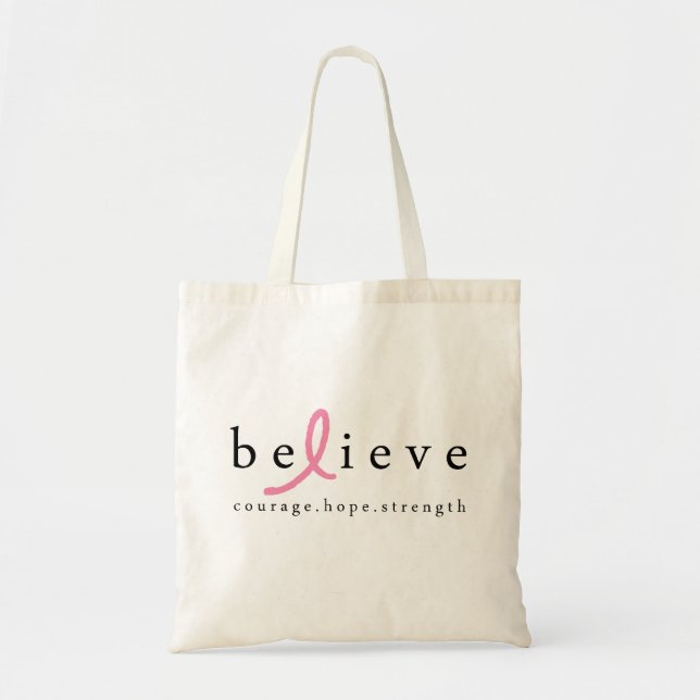 Tote Bag Croyez En Miracles Eco Friendly Bag (Devant)