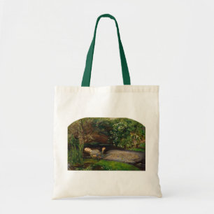 Tote Bag Cru - Ophélie par Millais,
