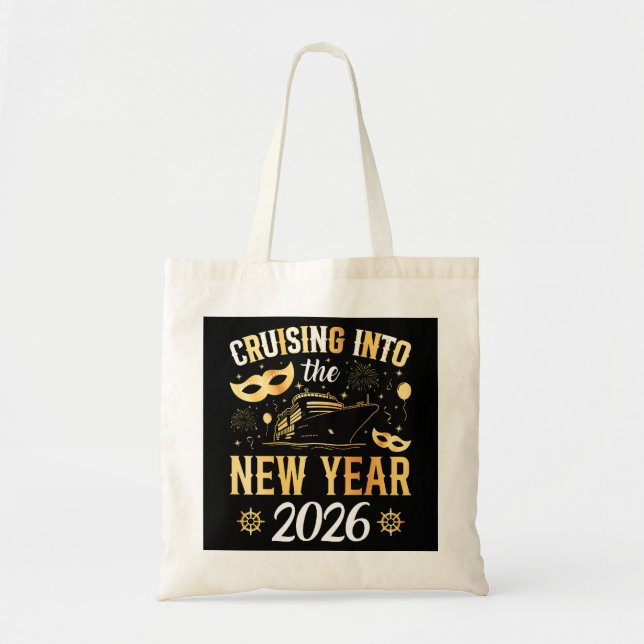 Tote Bag Cruising into the New Year 2026 (Devant)