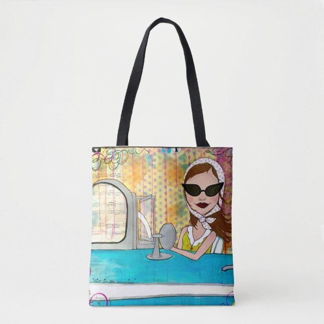 Tote Bag Cruz'in petit Fourre-tout Girly (Devant)