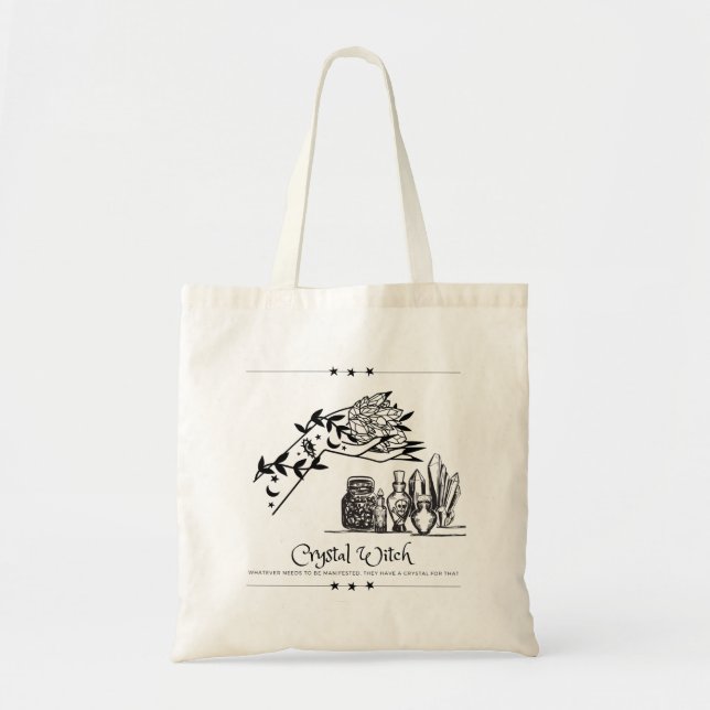 Tote Bag Crystal Witch Fourre-tout (Devant)
