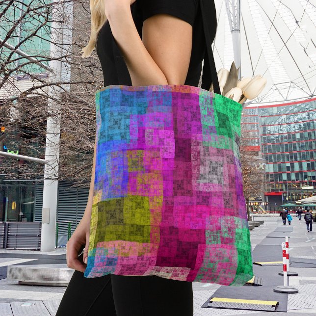 Tote Bag cubes Abstraits (Créateur téléchargé)