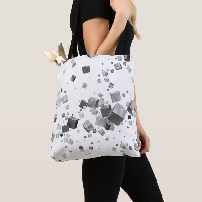 Tote Bag Cubes colorés 3 (De près)