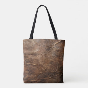 Tote Bag Cuir vintage