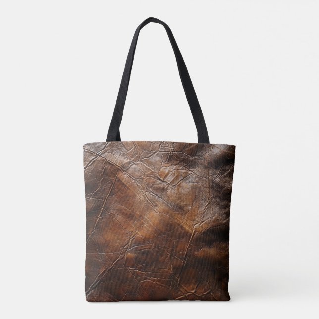 Tote Bag Cuir vintage (Dos)