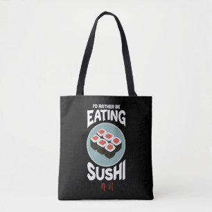 Tote Bag Cuisine asiatique Cuisine Kawaii Poisson de riz au