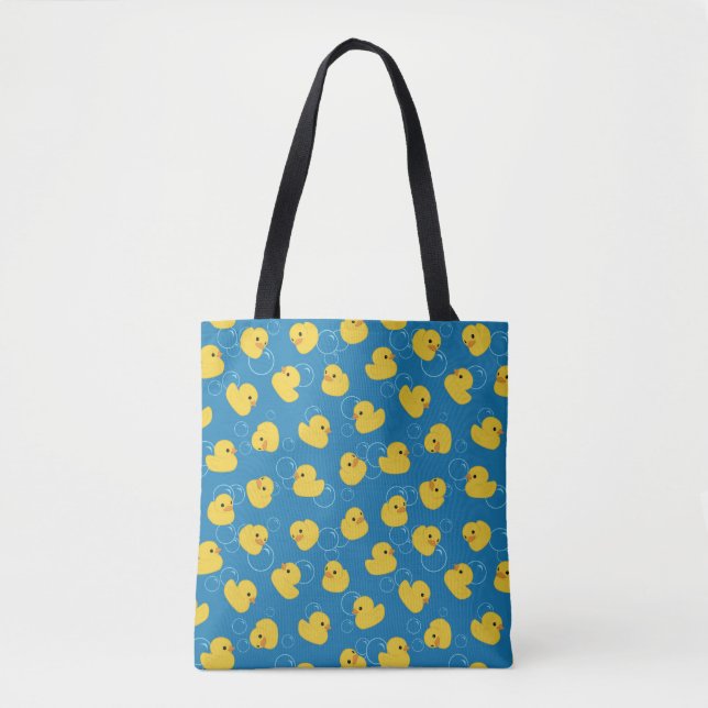 Tote Bag Cuisine Bath Duck Jaune (Devant)
