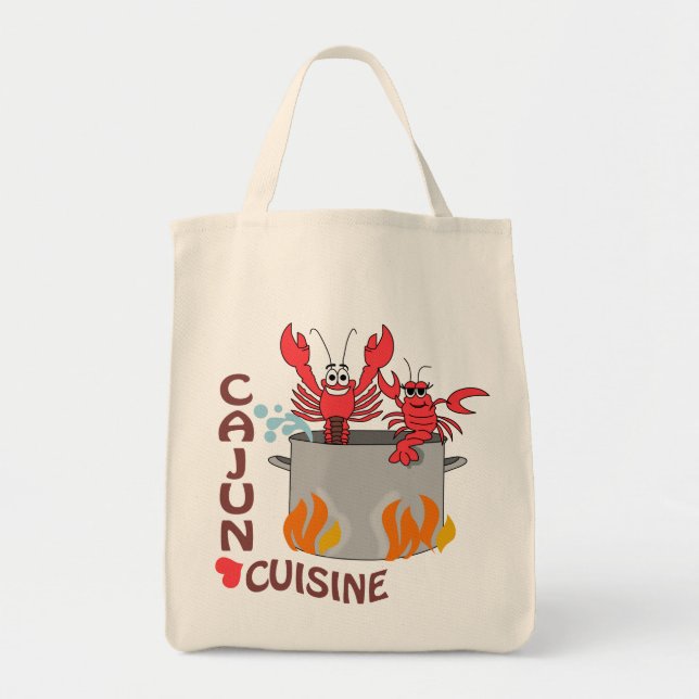 Tote Bag Cuisine cajun (Devant)