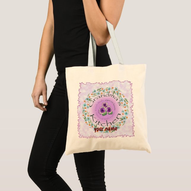 Tote Bag Cuisine de grand-mère  (Devant (produit))