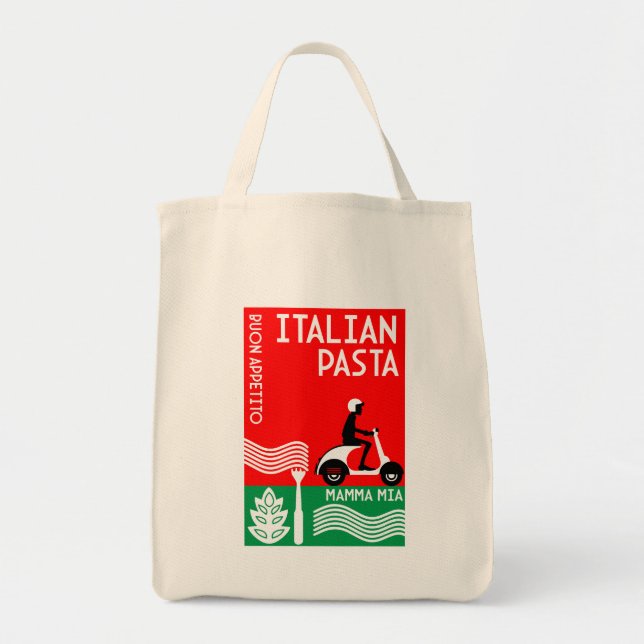 Tote Bag Cuisine italienne (Devant)