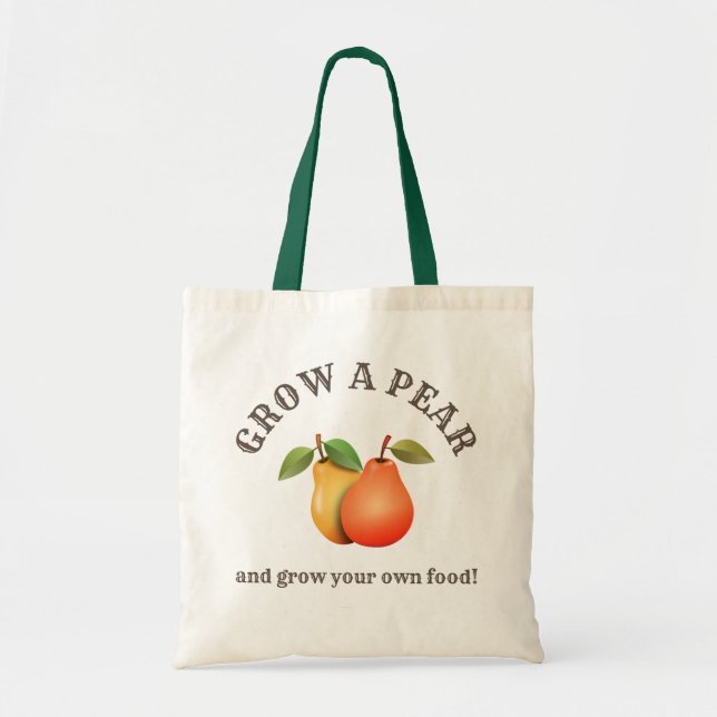Tote Bag Cultiver une poire fourre-tout (Devant)