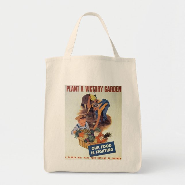 Tote Bag Cultivez un jardin de la victoire (Devant)