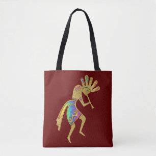 Tote Bag Culture amérindienne - Danse Kokopelli 5