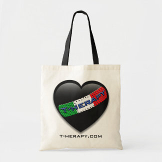 Tote Bag cuore-nero