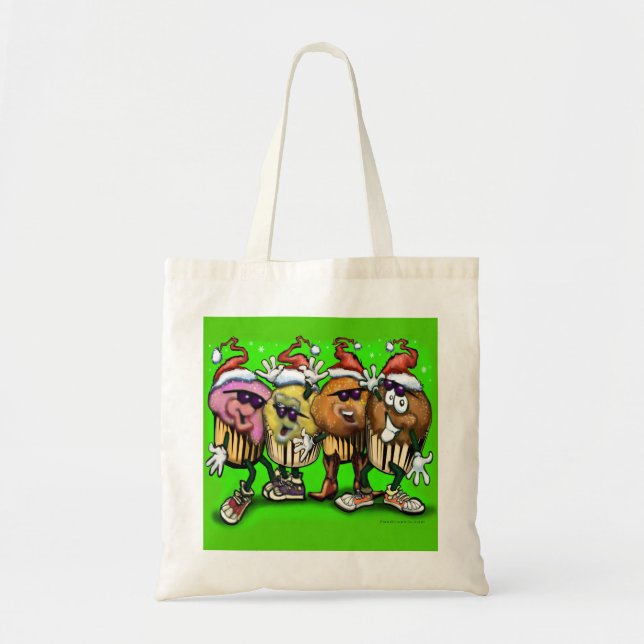 Tote Bag CupCake Noël (Devant)