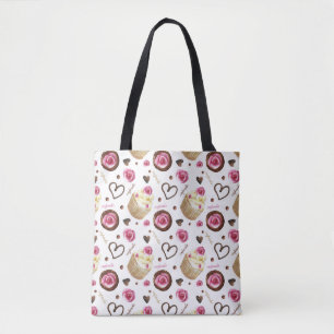 Tote Bag cupcakes à l'eau
