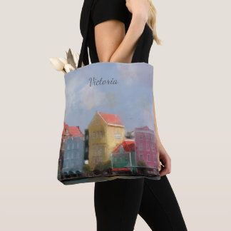 Tote Bag Curaçao coloré Personnalisé
