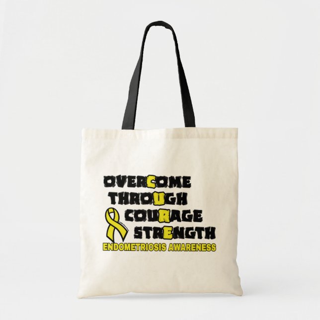 Tote Bag CURE...Endometriose (Devant)