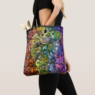 Tote Bag Curtain arc-en-ciel magique