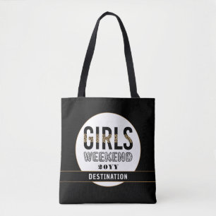Tote Bag Custom Girls Week-end Girls Trip Vacances