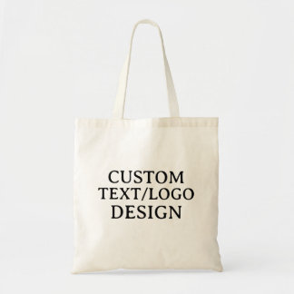 TOTE BAG CUSTOM TEXT/LOGO
