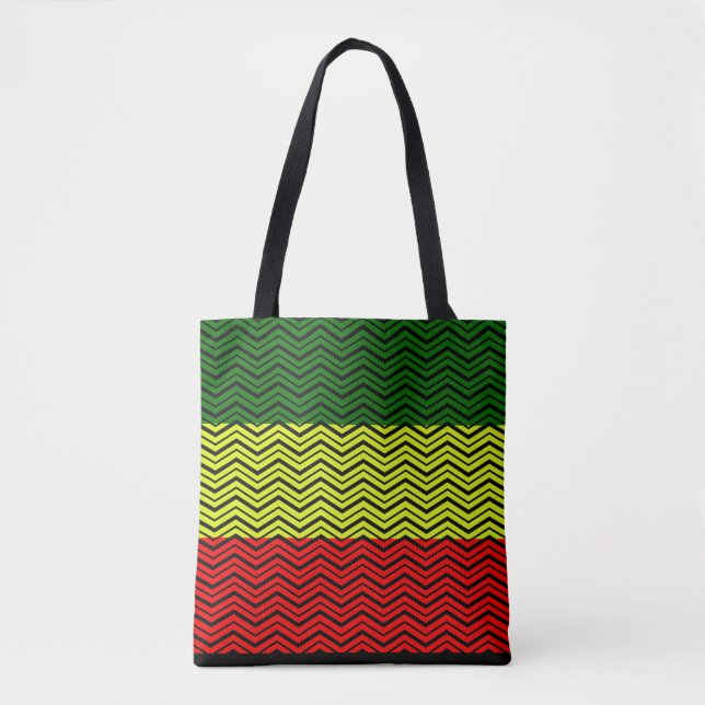 Tote Bag Customisez votre propre - RASTA Design (Devant)