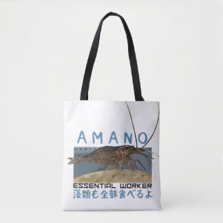 Tote Bag Cute Amano Crevettes Essentiel Travailleur Art Fou