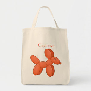 Tote Bag Cute Balloon Chien Thunder_Cove