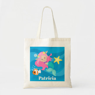 Tote Bag Cute Beach siraid ajouter nom fourre-tout