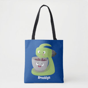 Tote Bag Cute cake mixer cuisine appareil dessin animé