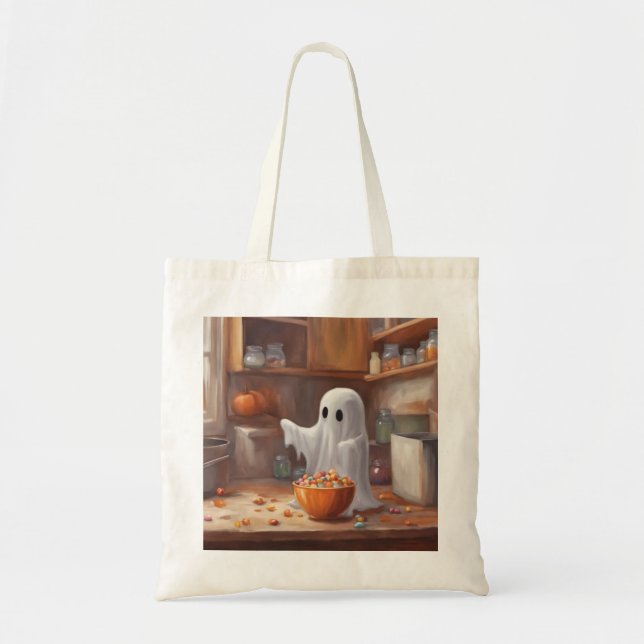 Tote Bag Cute Candy Thief (Devant)