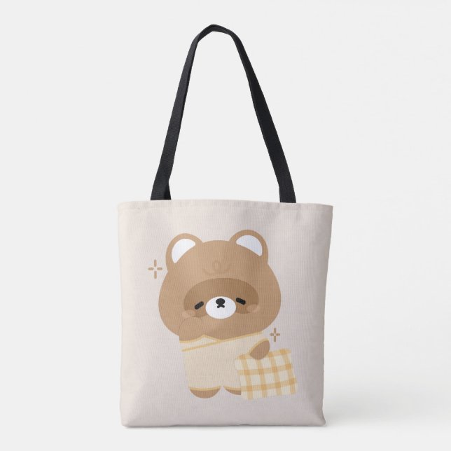 Tote Bag Cute castor (Dos)