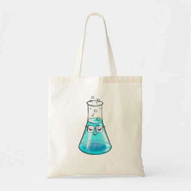 Tote Bag Cute Chimie Science Lab Art (Devant)