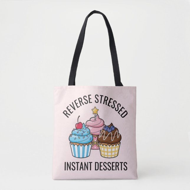 Tote Bag Cute Cupcake (Devant)
