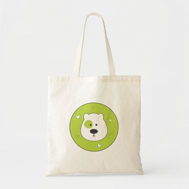 Tote Bag Cute Dog (Devant)