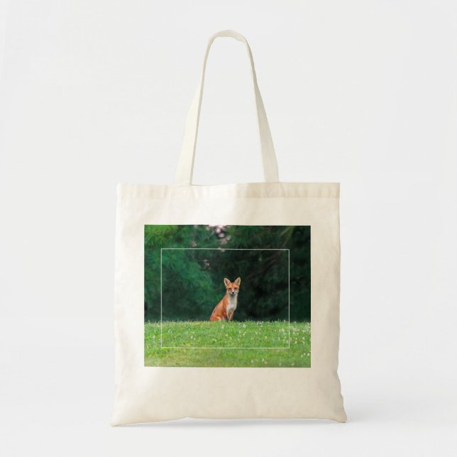 Tote Bag Cute Fox (Devant)