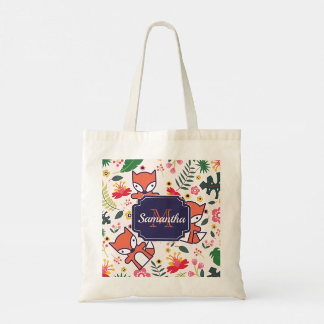 Tote Bag Cute Fox (Dos)