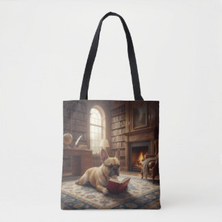 Tote Bag Cute French Bulldog