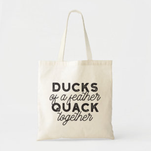 Tote Bag Cute Funny Canards Puns Citation II