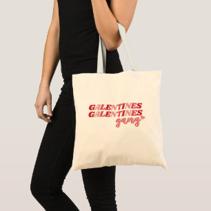 Tote Bag Cute Galentines Gang BFF
