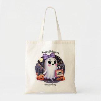 Tote Bag Cute Ghoul ami Approuvé Halloween