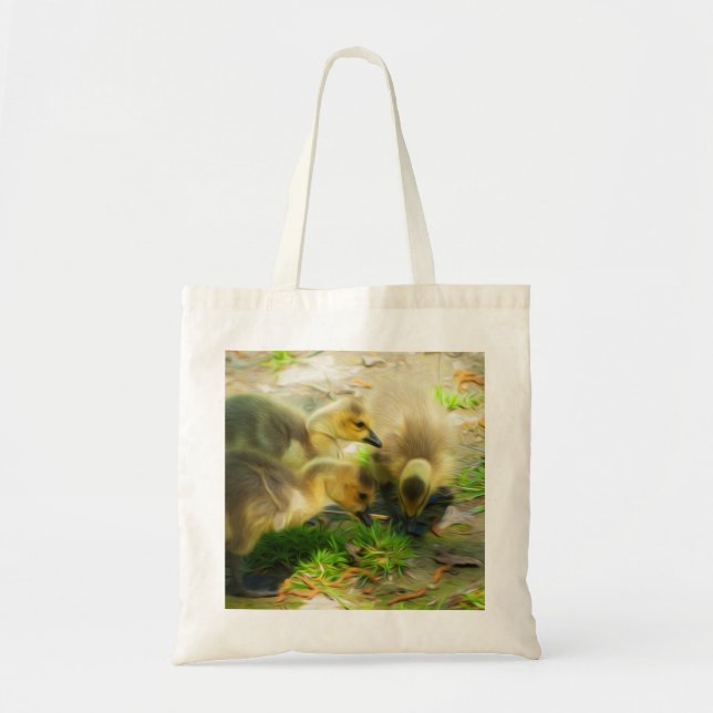 Tote Bag Cute Gosling (Devant)