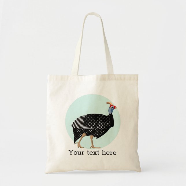 Tote Bag Cute Guinée Fowl (Devant)