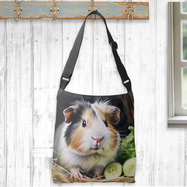 Tote Bag Cute Guinée porc adorable animal animal animal ani (Enjoy cavy cuteness as you go out and about with this adorable guinea pig picture bag)