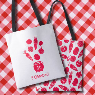 Tote Bag Cute Hutspot 3 Oktober Leidens ontzet rood avec