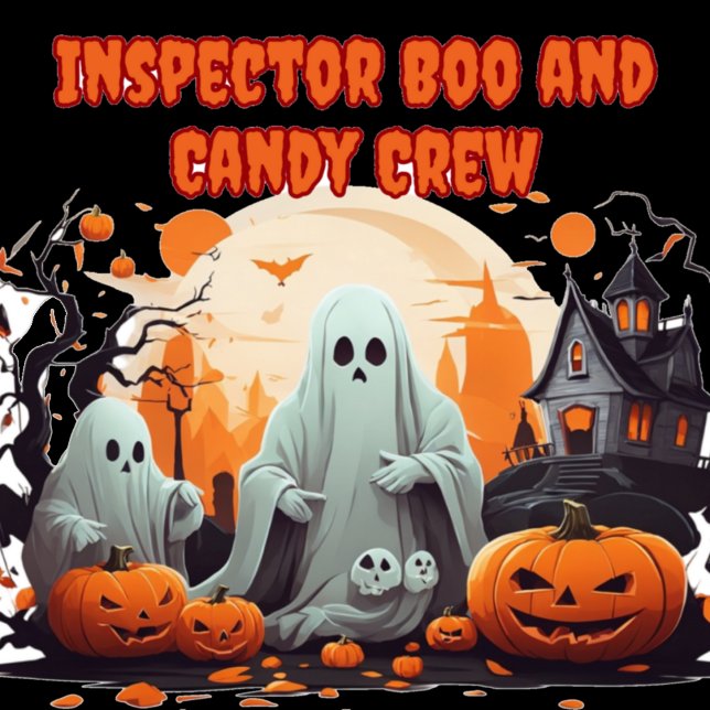 Tote Bag Cute inspecteur Boo et Candy Crew (Créateur téléchargé)