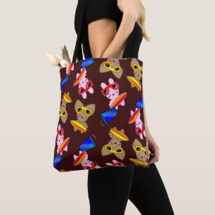 Tote Bag Cute Japon Kawaii Style Sweet Rabbit avec Fox