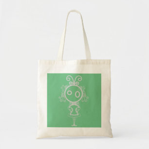 Tote Bag Cute Kawaii Cartoon Girl