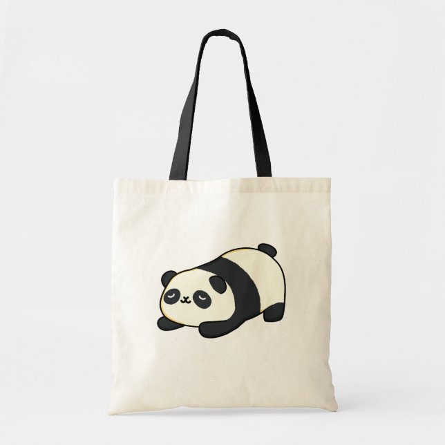 Tote Bag Cute Kawaii Panda (Devant)